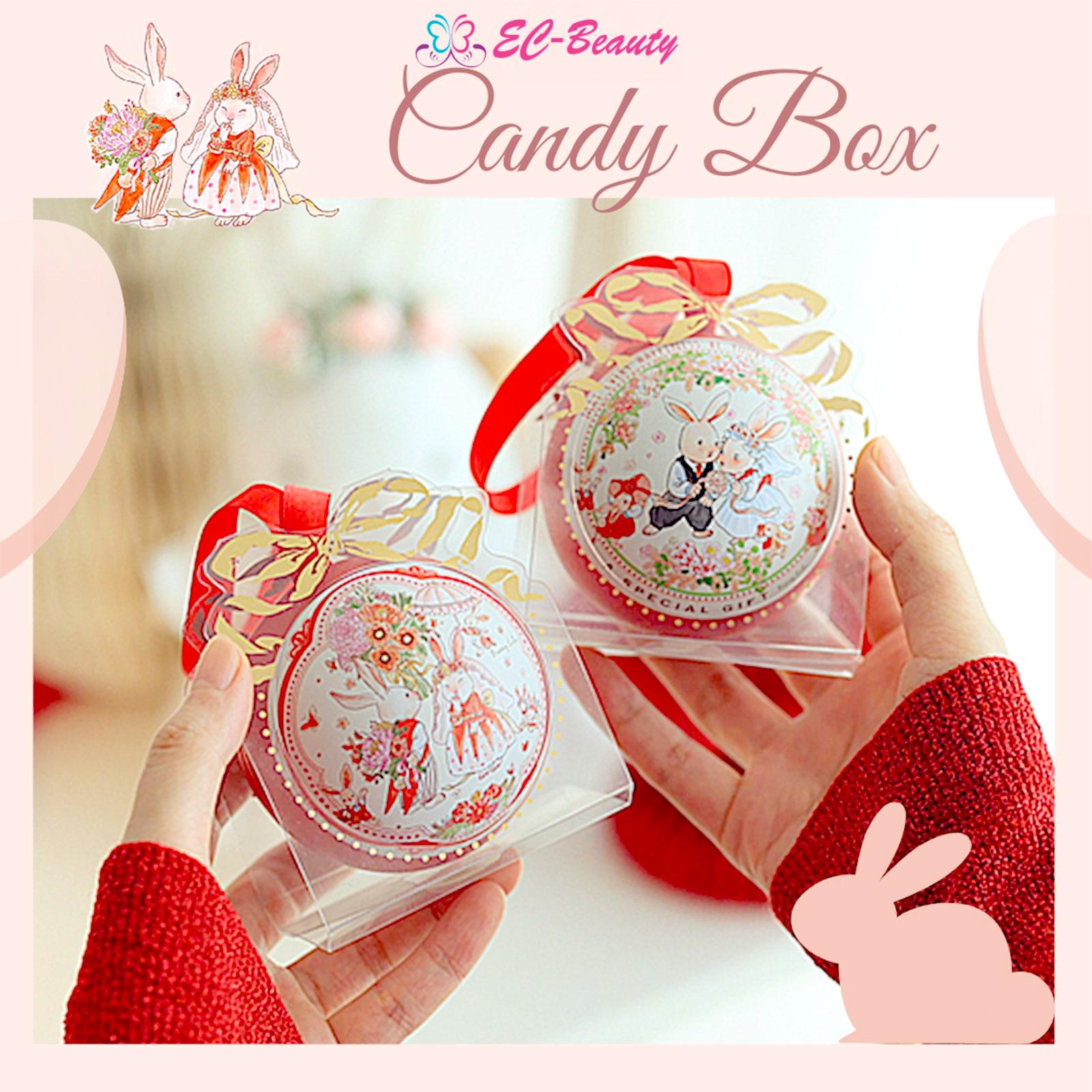 EC-Beauty 結婚回禮禮物 兔兔 Candy Box